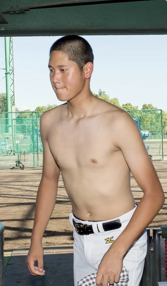 【悲報】高校生の頃の大谷翔平のボディｗｗｗｗｗｗｗｗ