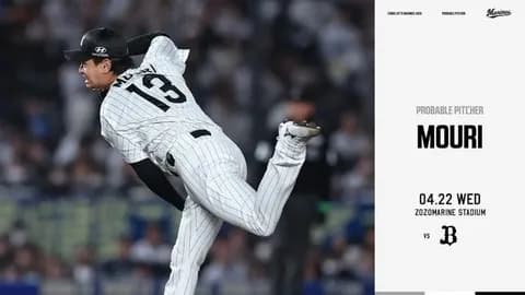 一軍試合実況　4月22日18:00～ ロッテ－オリックス(毛利×曽谷)