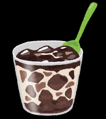 (´･ω･`)コーヒーゼリー作ったから食べる