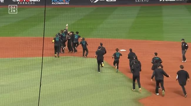 【日本ハム対楽天5回戦】日本ハム・奈良間、延長10回にサヨナラタイムリー！日本ハムが劇的サヨナラ勝ちで勝率５割に戻す