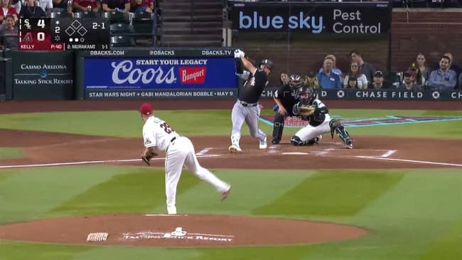 村上4試合連続第9号ソロホームラン！！！！！！！！！！！！！！！！！