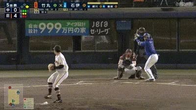 【巨人対中日5回戦】中日、5回表2アウト一塁から石伊のタイムリーで1点を返す！！！！！！！！！！！！！