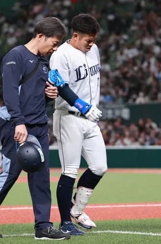 西武・桑原将志は左大腿裏の肉離れ　約1カ月の長期離脱か　西口監督「非常に心配。かなり痛い」