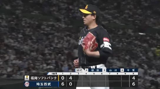 「緊張はしなかった」ホークス大竹風雅、2回無安打無失点と堂々プロデビュー