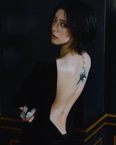 【悲報】三吉彩花さん(29)の背骨タトゥー、中国トップ彫師に1時間11万円で彫ってもらうｗｗｗｗｗｗｗｗｗｗ