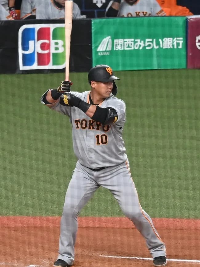 巨人中田翔(22年) 109試合.269(338-91) 24本 68打点 OPS.833