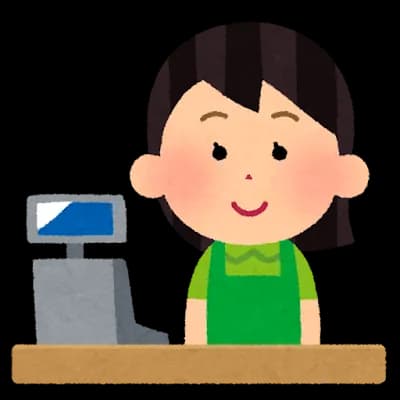 【悲報】女の店員がレジ打ちだと怖くて買い物できない、餓死しそう