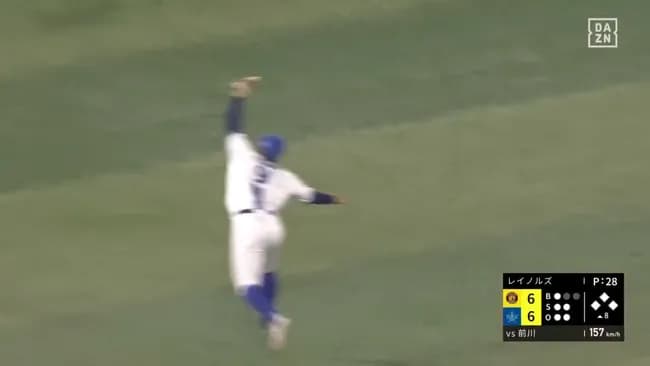 昨日のY-京田のスーパーキャッチwwwwwwwwwwww