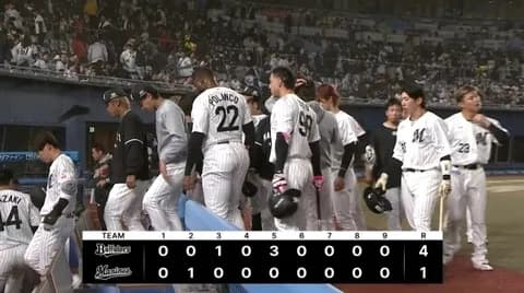 パ・リーグ順位表(4月22日)ロッテ貧打で3連勝ならず、SBが3連敗でオリが単独首位