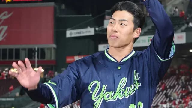 ヤクルト山野太一『カープファン宣言』広島ズムスタのヒロインで雨の中応援した鯉党を気遣う