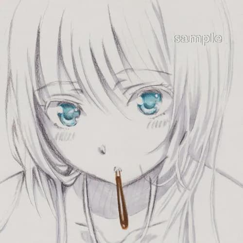 【画像】女の子描いたから評価頼むぞｗｗｗｗｗｗｗｗｗｗ