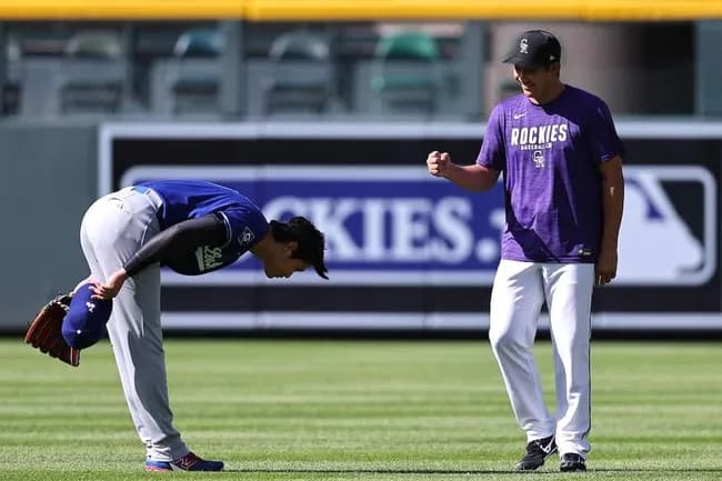 【悲報】大谷、先輩の菅野に対して明らかに馬鹿にした態度を取る