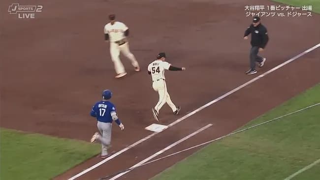 二刀流の大谷翔平、第二打席はファーストゴロ…ここまで二打席ノーヒット