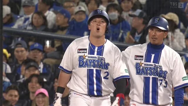 牧「ヤバいかもー…」　全力疾走で負傷交代