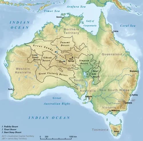 【悲報】オーストラリアが砂漠しかない不毛の地じゃなかったら・・・・・・・・・