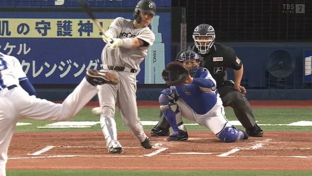 阿部監督、自打球で苦しむ大城を見てニヤつく