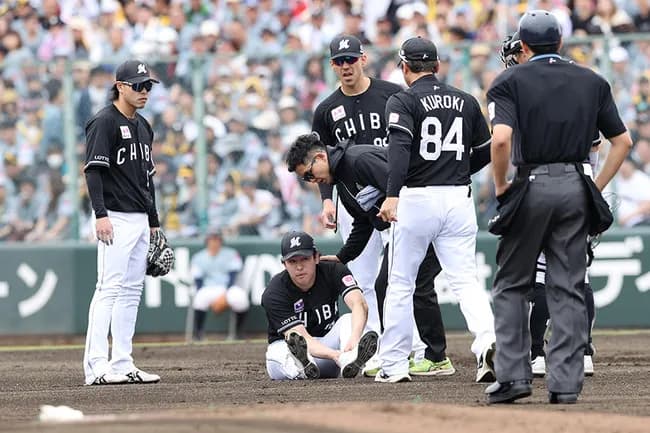 【悲報】ロッテ種市、アキレス腱断裂