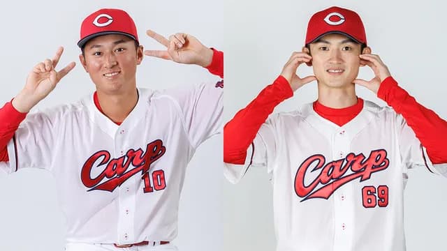 カープ佐々木泰、スタメン落ち。辰見、現ドラ移籍後初スタメン抜擢！