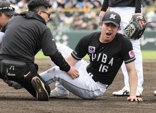 【悲報】ロッテ種市、アキレス腱断裂