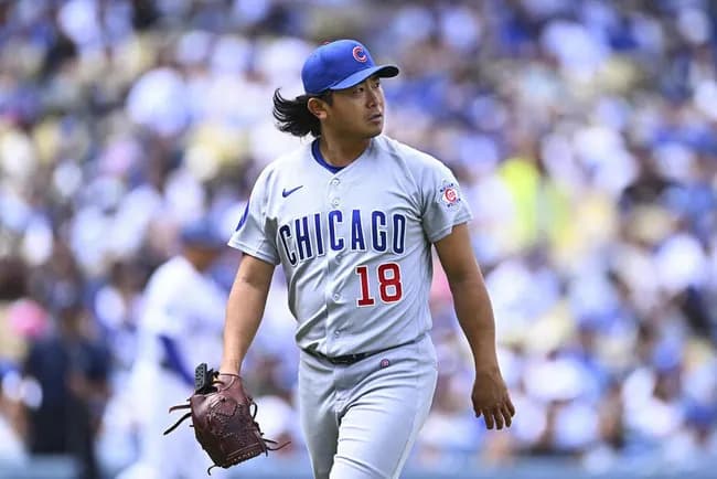 【悲報】今永、中4日でドジャースにぶつけられて5回途中5失点KO