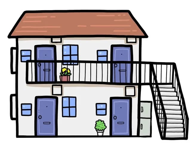 軽量鉄骨のアパートに住んでる奴ｗｗｗ