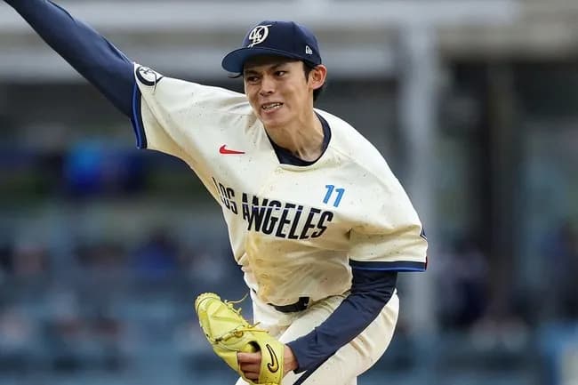 【朗報】ロバーツ監督、佐々木朗希を絶賛「ウキの登板は（今シーズン）最高だったと思う」