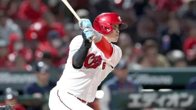 カープ小園『週間打率.389』でセ8位！←完全復調の予感！