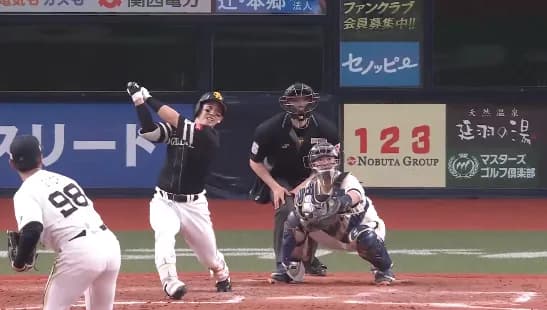 栗原陵矢3ランホームランｗｗｗｗｗ
