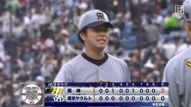 【ヤクルト対阪神5回戦】阪神　高橋遥人の完封勝利で首位奪還！はやくも今季3度目の完封　4月まででは球団左腕史上初の快挙
