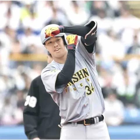 阪神・ドラ３岡城Ｖ撃！初づくしで再奪首　プロ初スタメンで初の安打＆適時打＆打点でＶ打！中野“代役”「役割しっかりできた」