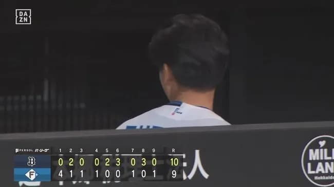 日本ハムファイターズ 135得点(12球団1位) 134失点(12球団ワースト)