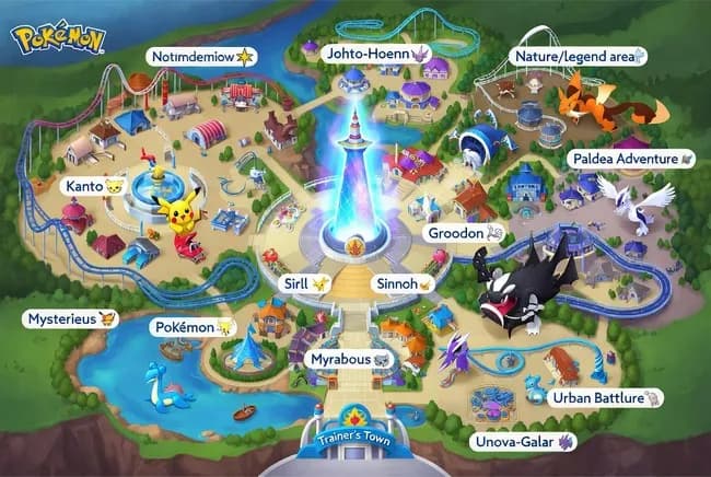 【画像】ポケモンの遊園地、ガチであったら面白そうｗｗｗｗｗｗ