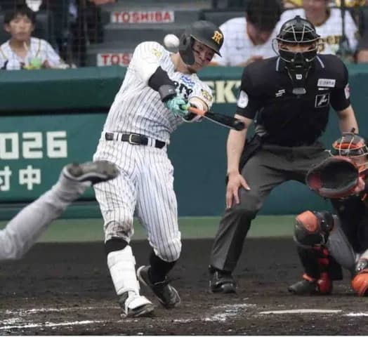 阪神・佐藤輝明が爆発！単独トップの8号ソロ、3試合連続の猛打賞となる4安打で打率はついに4割超え