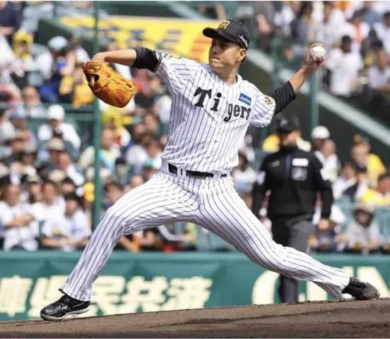 【阪神】大竹耕太郎が「高橋風」ヒーローインタビューで笑い誘う「キャッチャーの人と…」