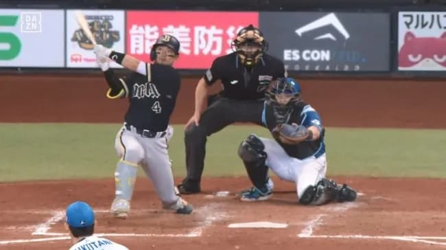 【日本ハム対オリックス8回戦】オリックス・森友哉、日本ハム・福谷から第２号２ランホームラン！！！！！！！！！！！