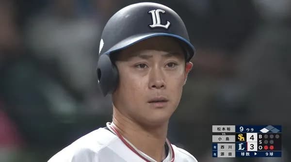 平沢大河(19) 23試合 .149 0本 3打点 OPS.450 wRC+16