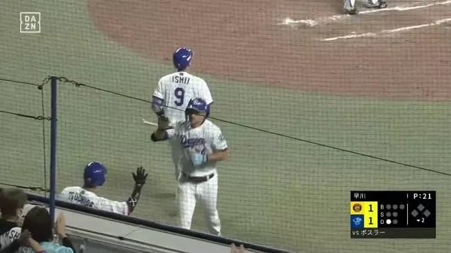 【中日対阪神8回戦】中日・ボスラー、阪神・早川から第２号同点ソロホームラン！！！！！！！！！！！！！！！