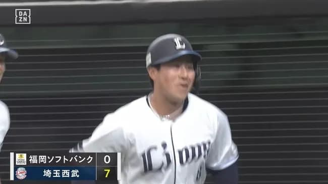 【西武対ソフトバンク9回戦】西武・渡部聖弥、ソフトバンク・大関から第4号満塁ホームラン！2回で7点目！！！！！！！！！！！！！！！！
