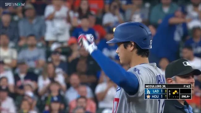 大谷翔平、第二打席で6試合26打席ぶり安打となるツーベースヒット！！！！！！！！！！！