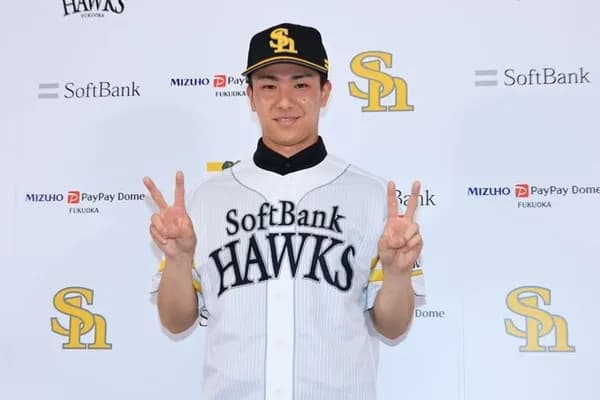 藤原大翔　背番号は22　「ホークスのエースになりたい」