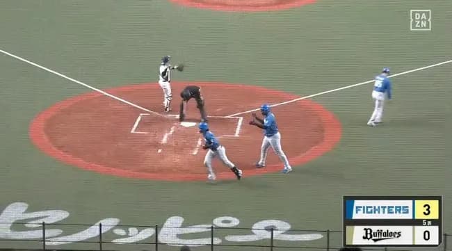 【オリックス対日本ハム11回戦】日本ハム・野村佑希、オリックス・曽谷から第5号2ランホームラン！リードを3点に広げる！！！！！！！！！！！！