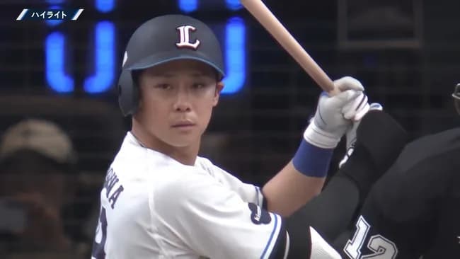 平沢大河　.377 2本 11打点 OPS .987