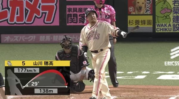 山川穂高、連日豪快弾！！