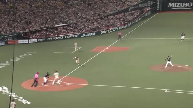周東のホームスチール、ボールを落としてなくてもボークで得点だった