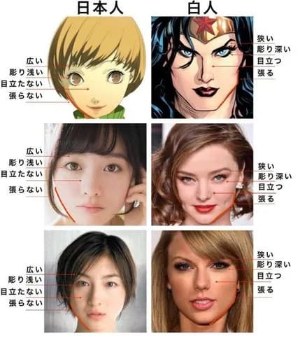 【悲報】外国人「アニメキャラは白人に見える」→リアルな白人キャラを描いた結果ｗｗｗｗｗｗｗｗｗｗ