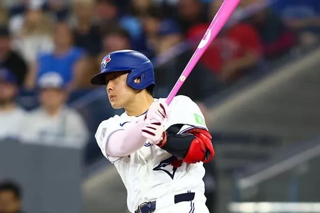 【朗報】ブルージェイズ岡本、今日もタイムリーツーベースｗｗｗｗｗ
