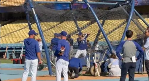 大谷翔平さん、なんか不貞腐れた屋外フリー打撃を披露ｗｗｗｗｗｗｗｗｗｗ