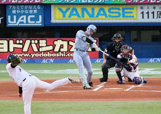 【悲報】阪神高寺の先頭打者ホームラン、もう滅茶苦茶ｗｗｗｗｗｗｗ