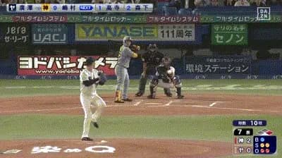 【ヤクルト対阪神7回戦】阪神・嶋村麟士朗、プロ初ホームラン！！！！！！！！！！！！！！！！！！