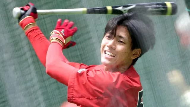 カープ堂林＆會澤がドラ6西川篤夢に打撃コーチ！「壁にぶち当たっている」若鯉に助言